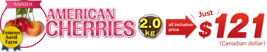 American Cherries RAINIER 2.0kg